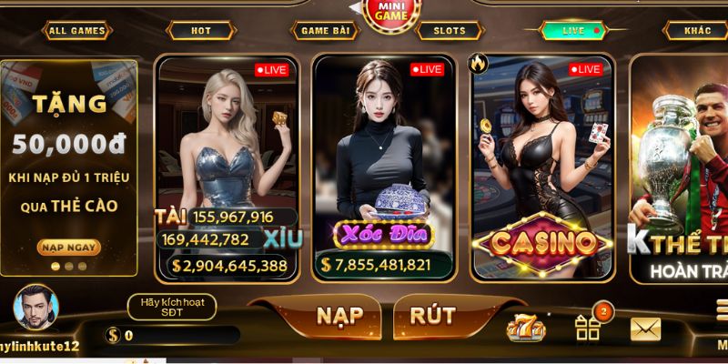 Cá cược đỉnh cao với trò chơi livestream Vicclub